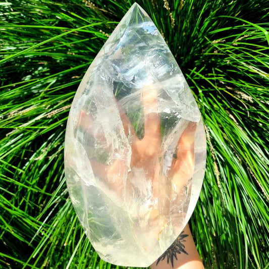 Clear Quartz Flame #1746