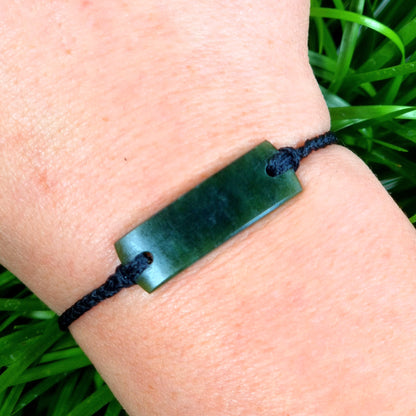 Jade Pounamu Tapawhā Bracelet #2353