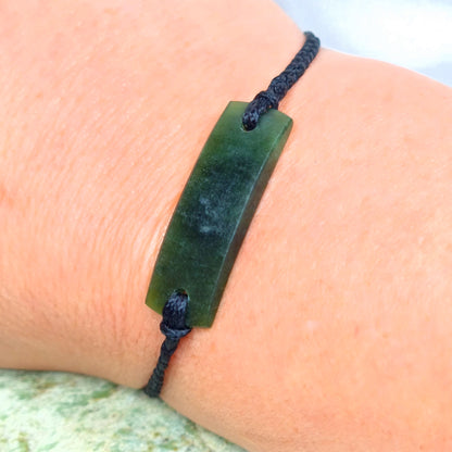 Jade Pounamu Tapawhā Bracelet #2353