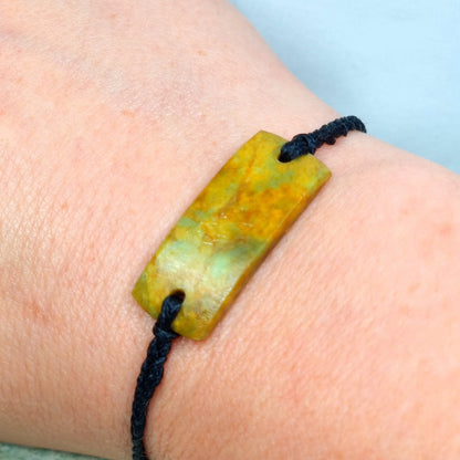 Jade Pounamu Tapawhā Bracelet #2354