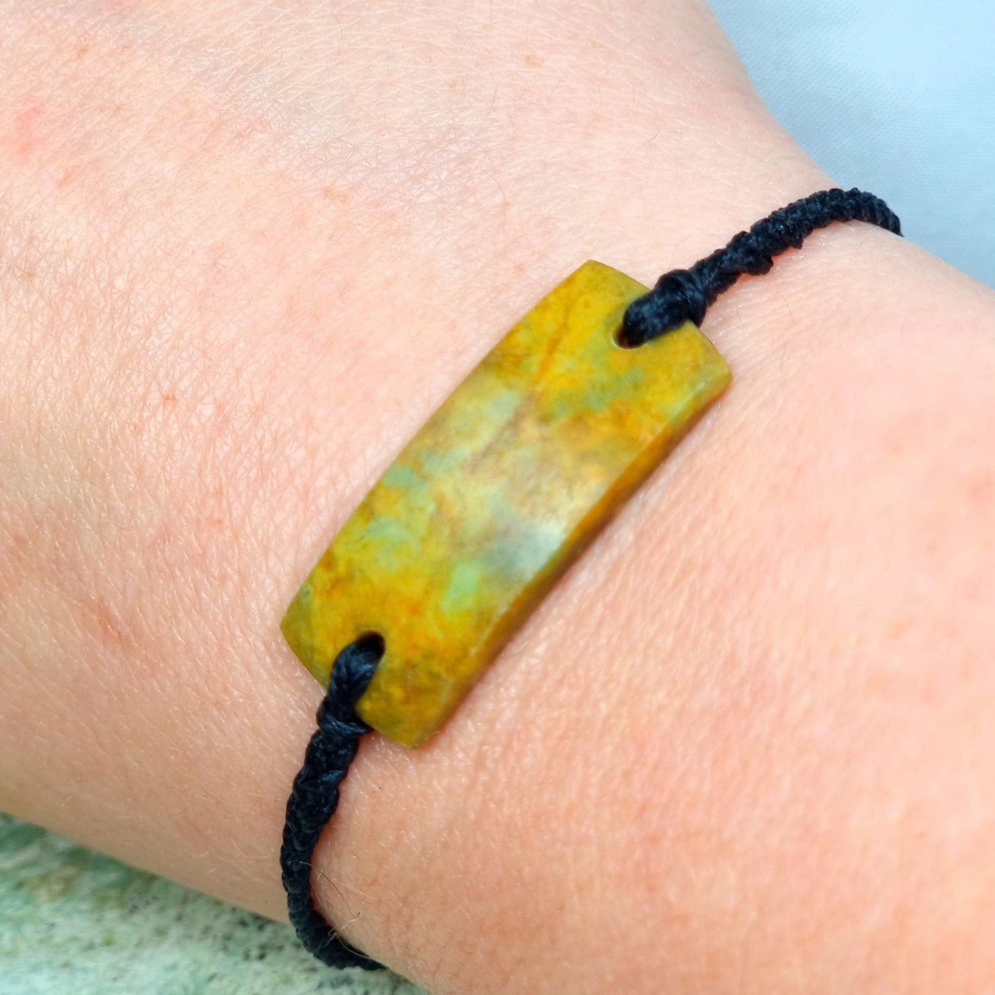 Jade Pounamu Tapawhā Bracelet #2354