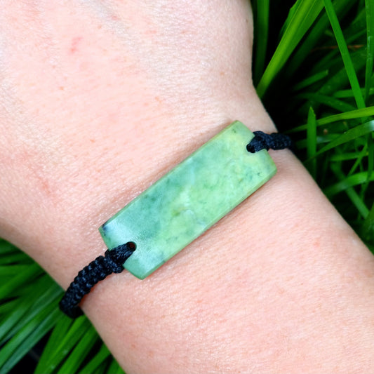 Jade Pounamu Tapawhā Bracelet #2355