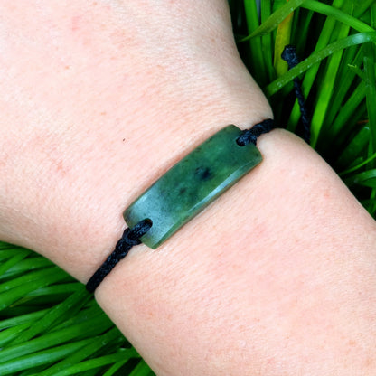 Jade Pounamu Tapawhā Bracelet #2356