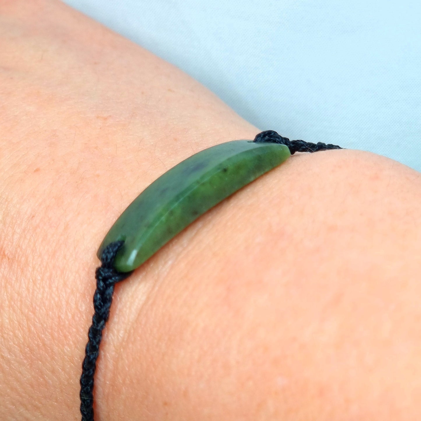 Jade Pounamu Tapawhā Bracelet #2356