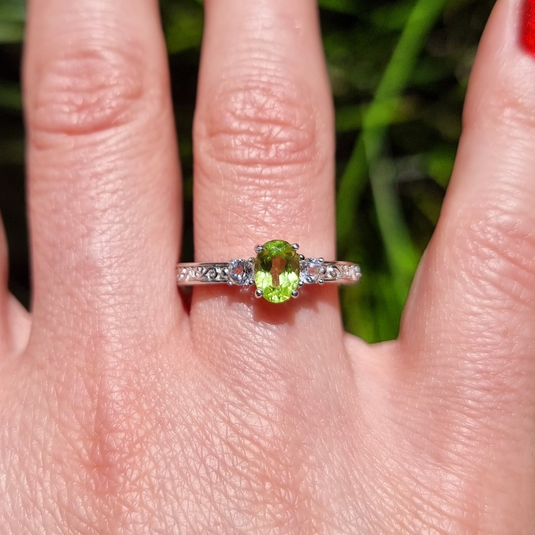 Peridot Extravagance Ring #2288