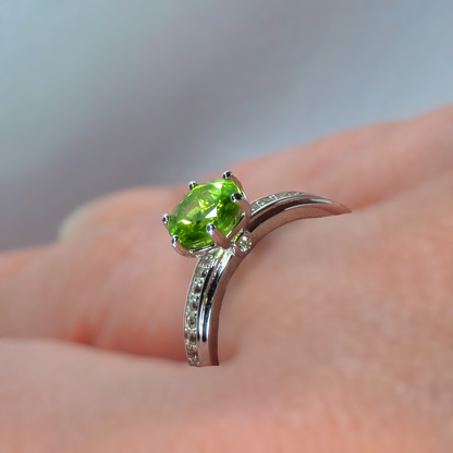 Peridot Brilliance Ring #2350