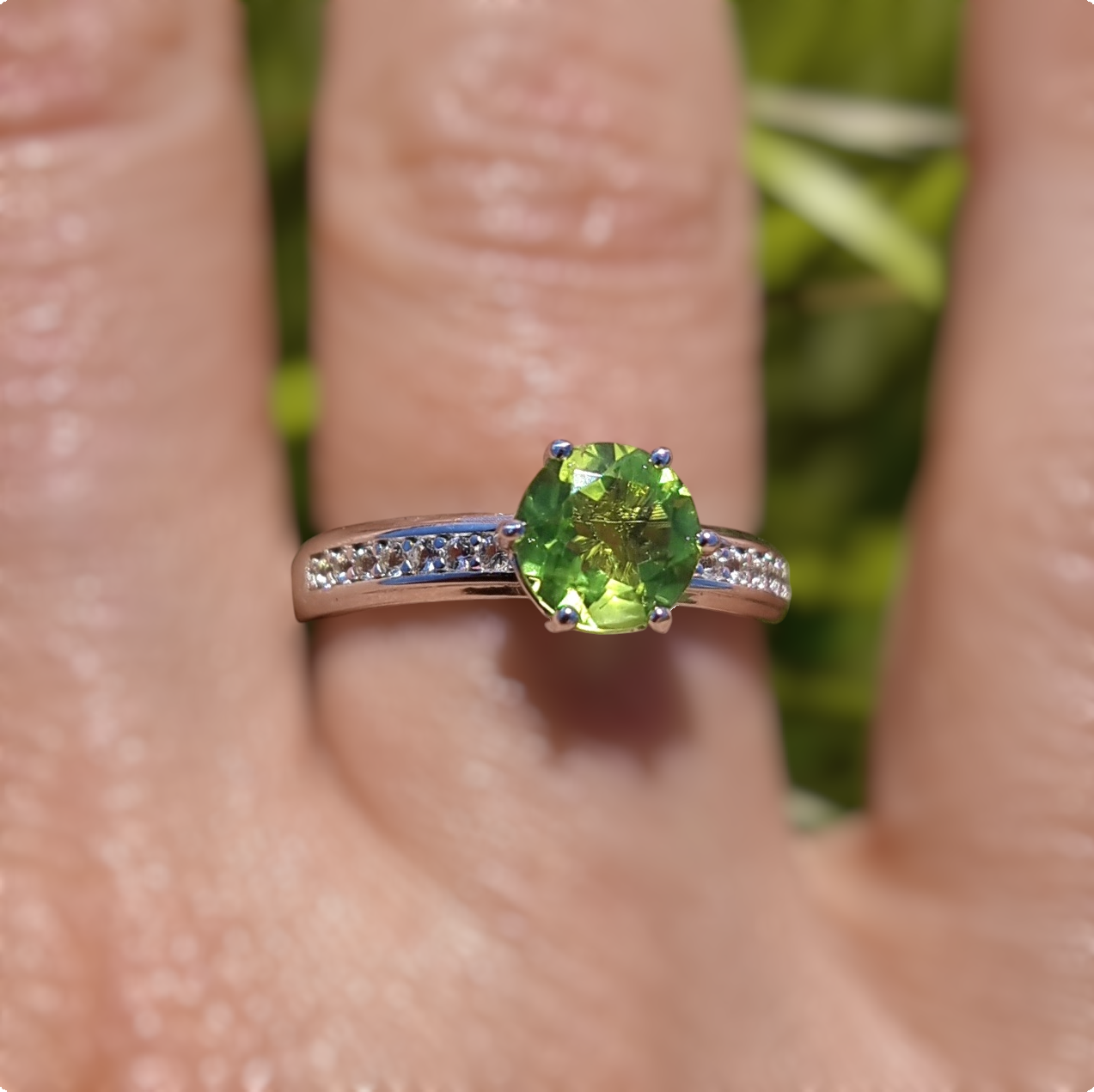 Peridot Brilliance Ring #2350