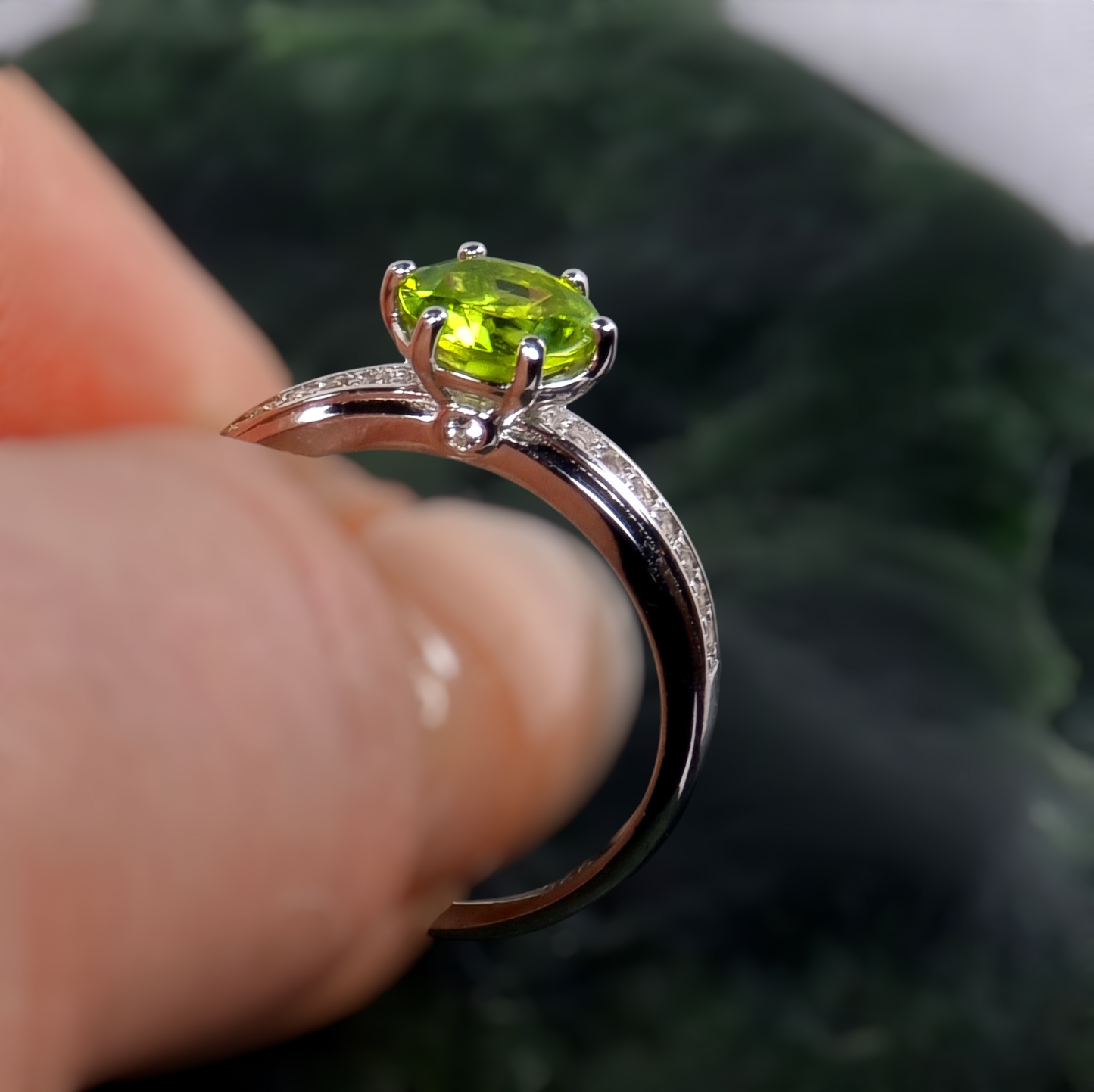 Peridot Brilliance Ring #2350