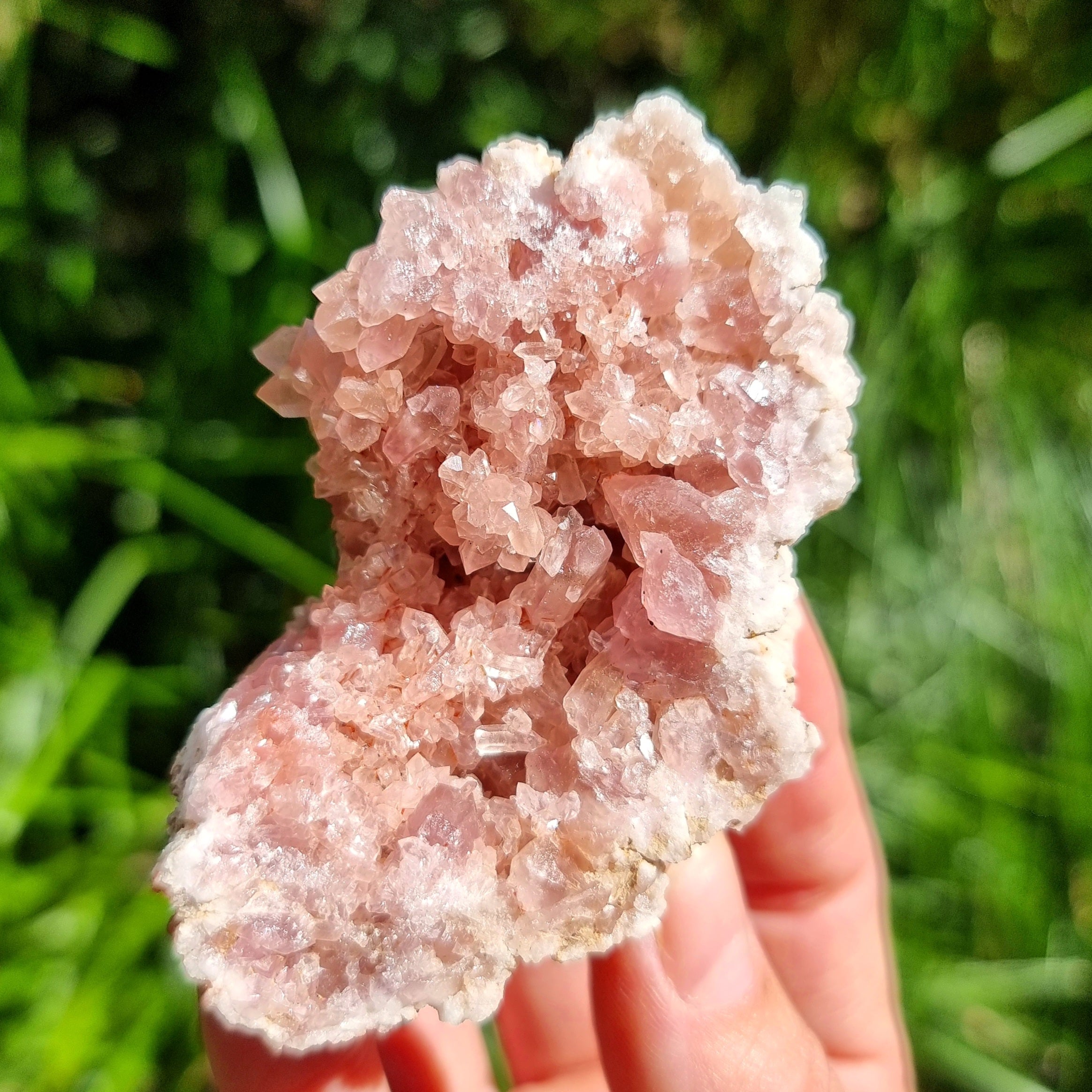 Pink Amethyst Cluster #2017