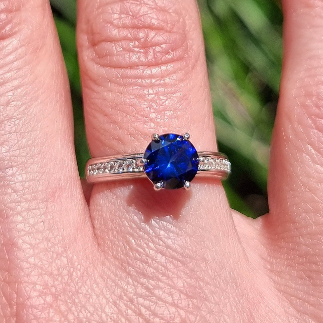 Sapphire Brilliance Ring #2286