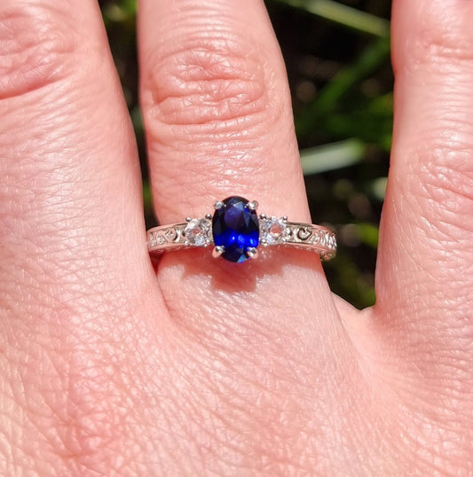Sapphire Extravagance Ring #2287