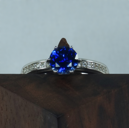 Sapphire Brilliance Ring #2286