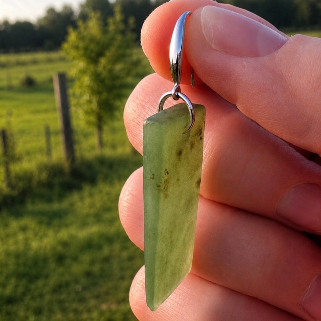 Tapawhā - Pounamu Earrings