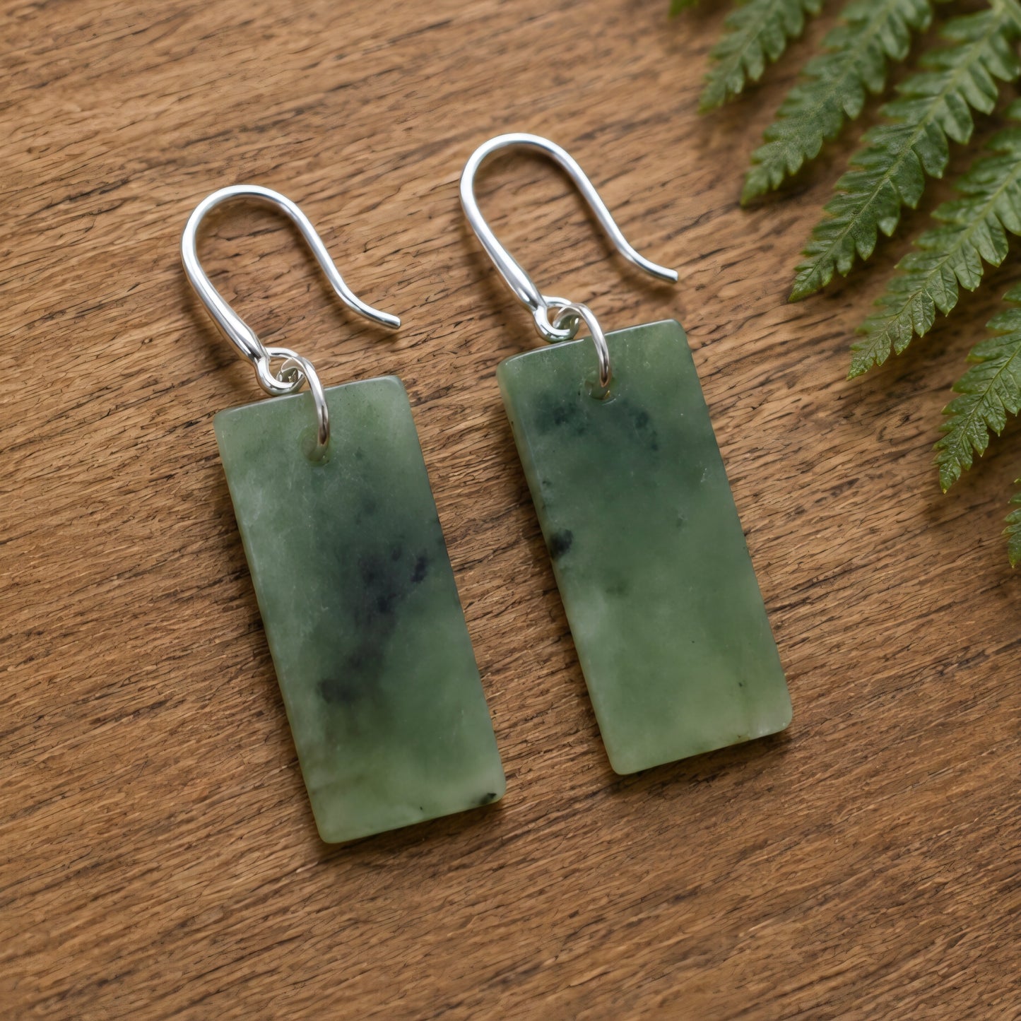 Tapawhā - Pounamu Earrings