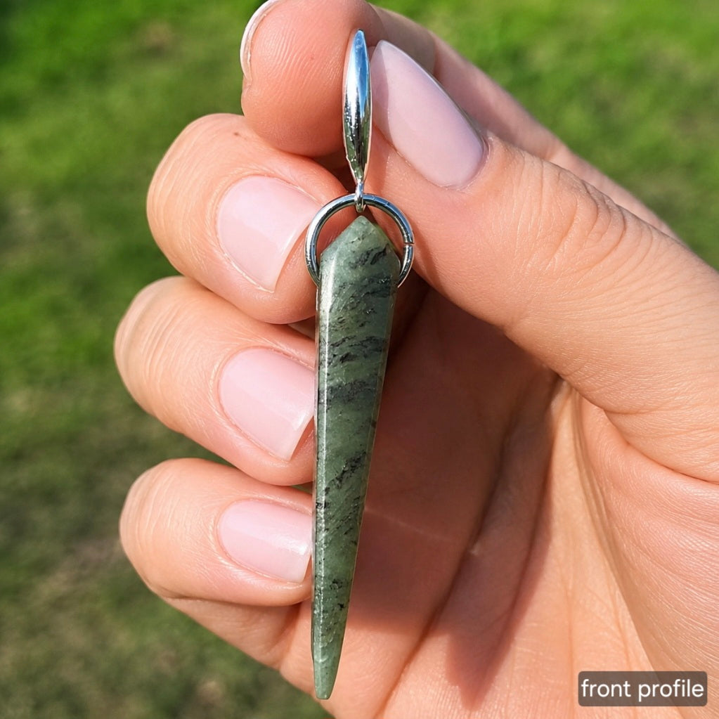 Tapawhā - Pounamu Earrings