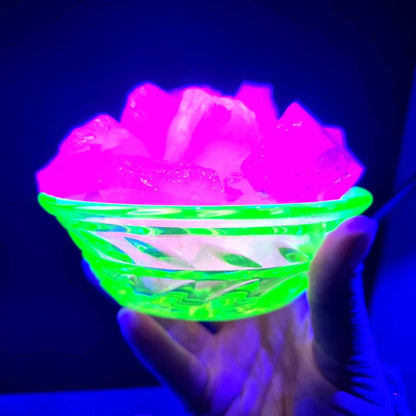 Uranium Glass Bowl #2344