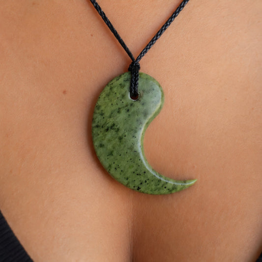 Yin and Yang - Pounamu Necklace Set