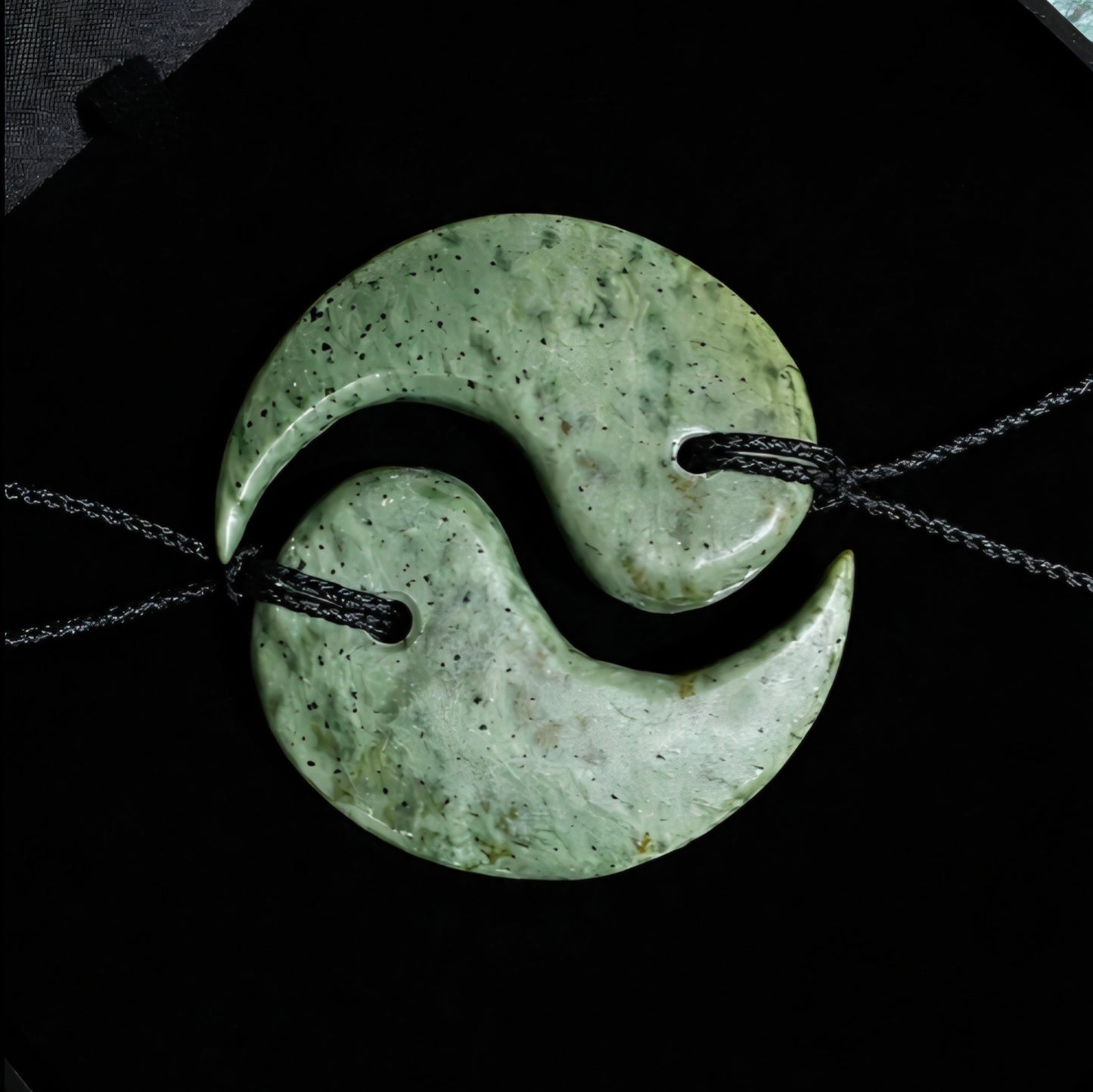 Yin and Yang - Pounamu Necklace Set