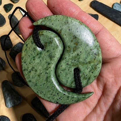 Yin and Yang - Pounamu Necklace Set